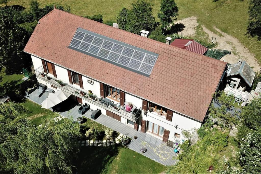 Maison De Campagne A L'Etage Ser-Sigaud Eksteriør billede